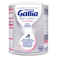 Gallia Bebe Expert Pre-gallia Lait En Poudre B/400g à CHASSE SUR RHONE