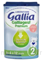 Gallia Galliagest Premium 2 Lait En Poudre B/800g à CHASSE SUR RHONE