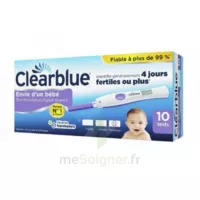 Clearblue Test D'ovulation 2 Hormones B/10 à CHASSE SUR RHONE